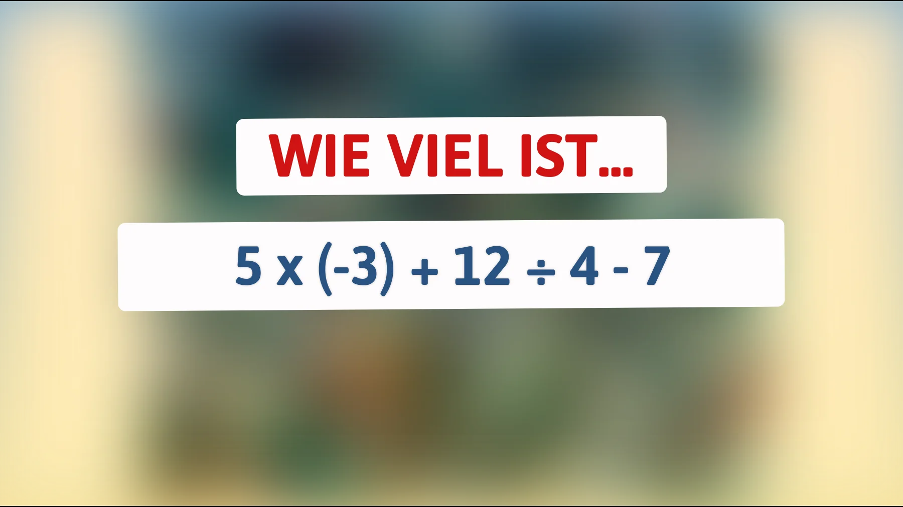 Nur Genies können dieses Mathe-Rätsel knacken: Weißt du die richtige Antwort?"