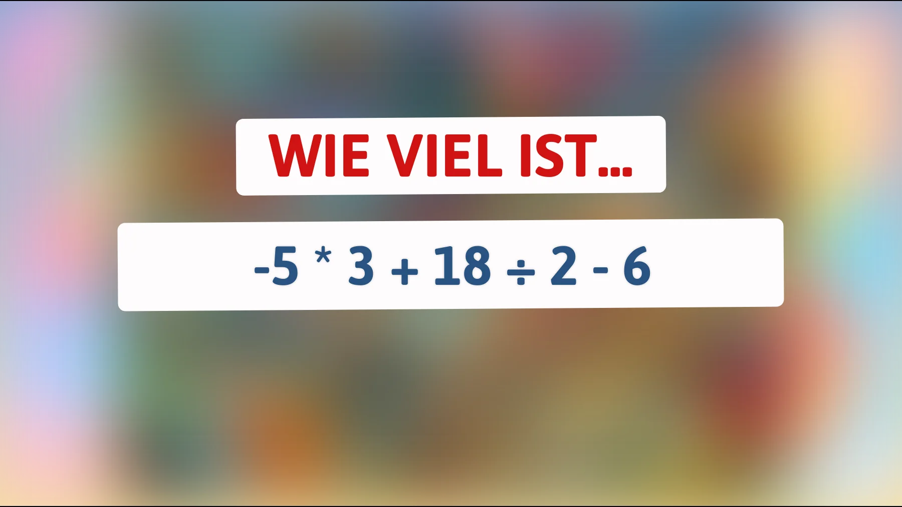 Löst du dieses mathematische Rätsel, das nur die brillantesten Köpfe meistern?"