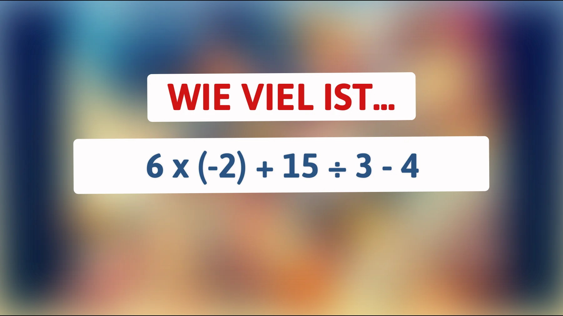 Nur 1 von 10 Genies kann dieses mathematische Rätsel lösen – schaffst du es, die richtige Antwort zu finden?"